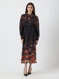 YAsRomantica Ls Long dresst-black
