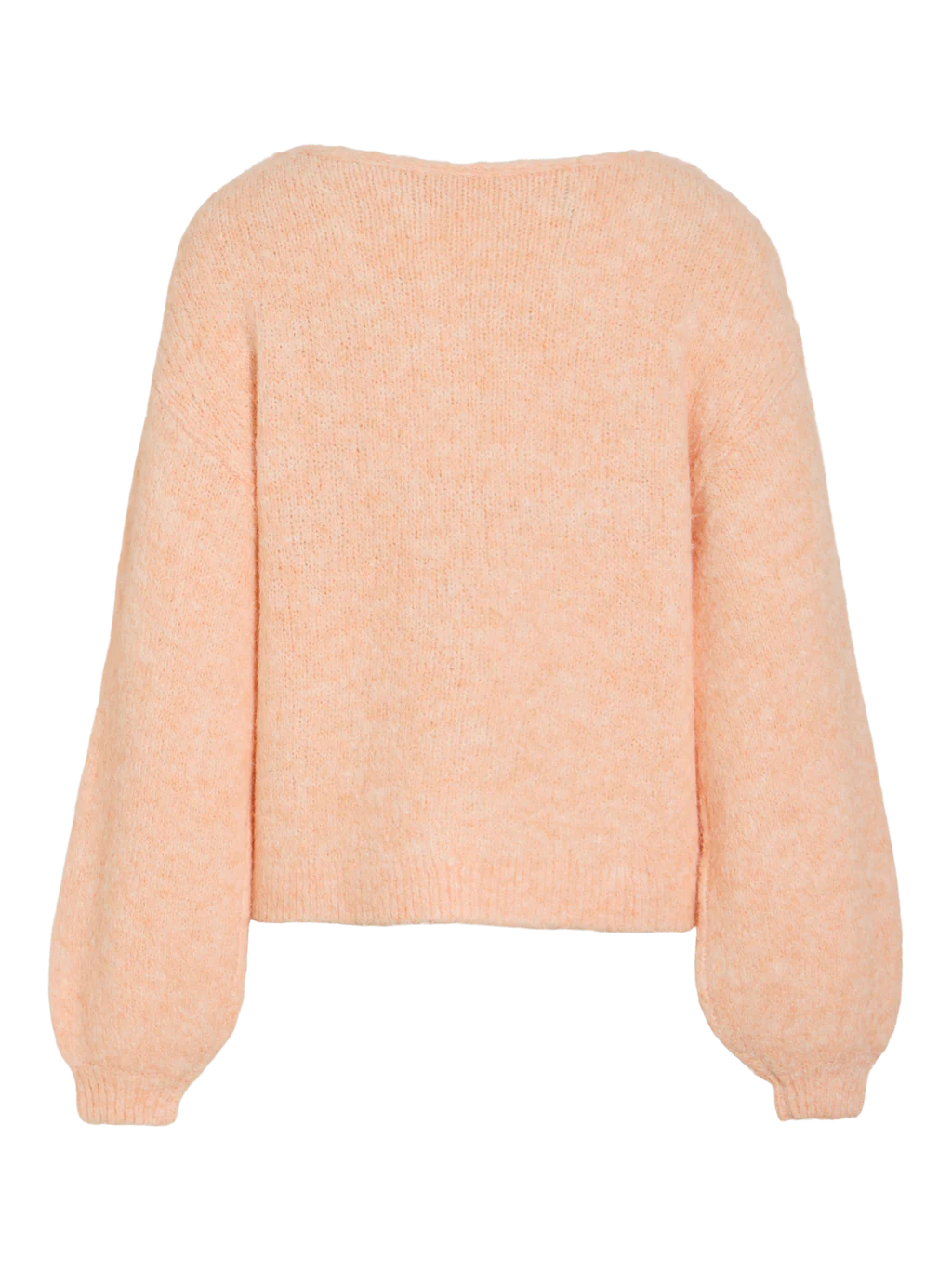 ViMarley L/S Knit Pullover-peach pearl