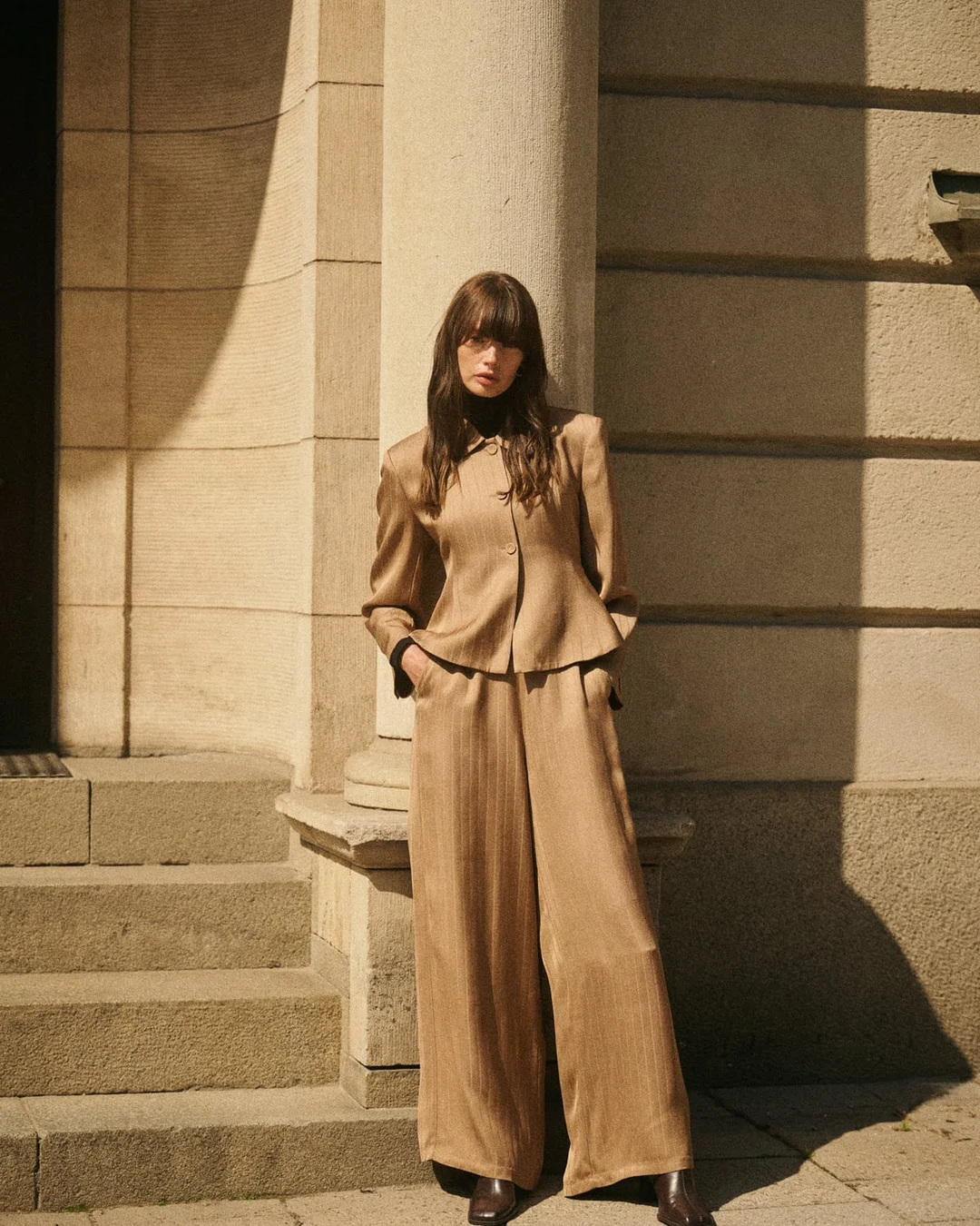 Tailored Blazer-camel