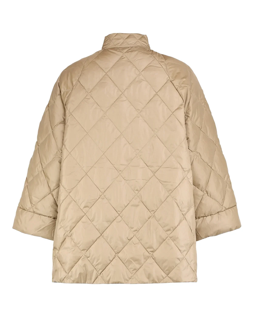 Padded A-line Parka-camel