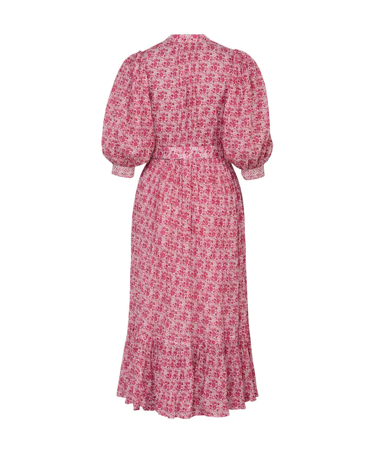 Twisted Midi dress-wildflowers
