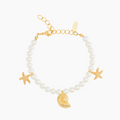 Ismara Bracelet gold pearl