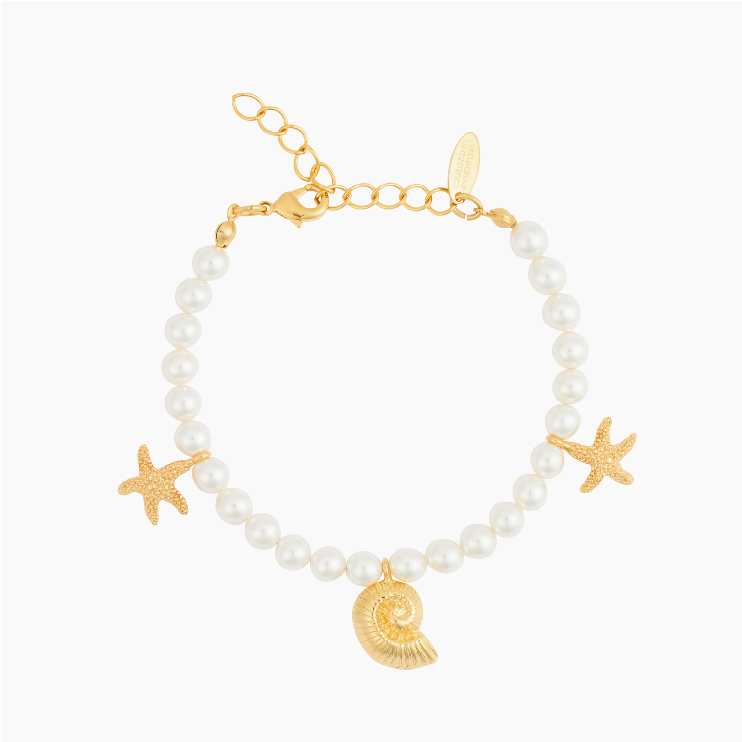 Ismara Bracelet gold pearl