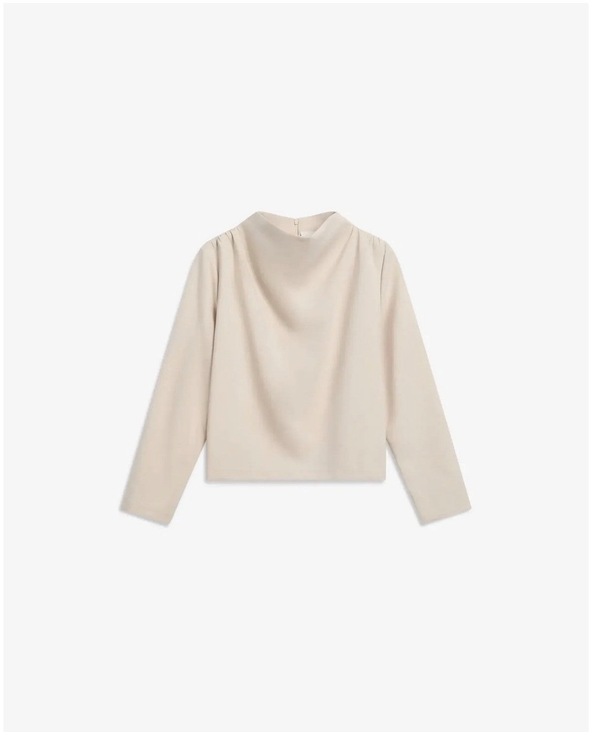 Beverly top-ivory