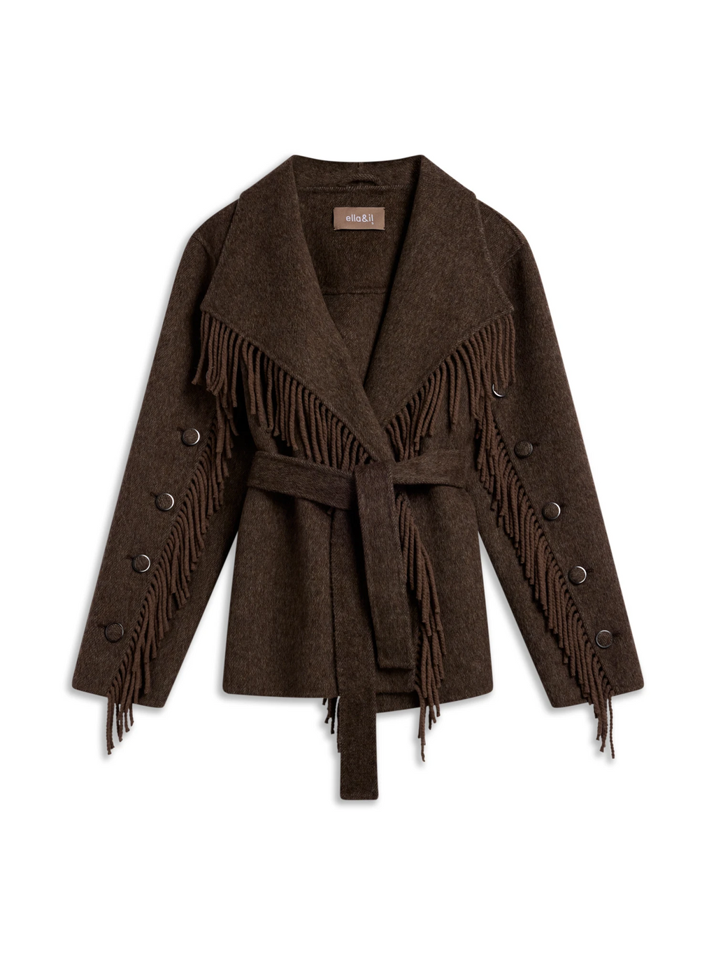 Hedvig Jacket-dark brown