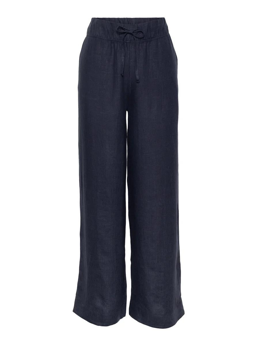 Immi linen pants - navy