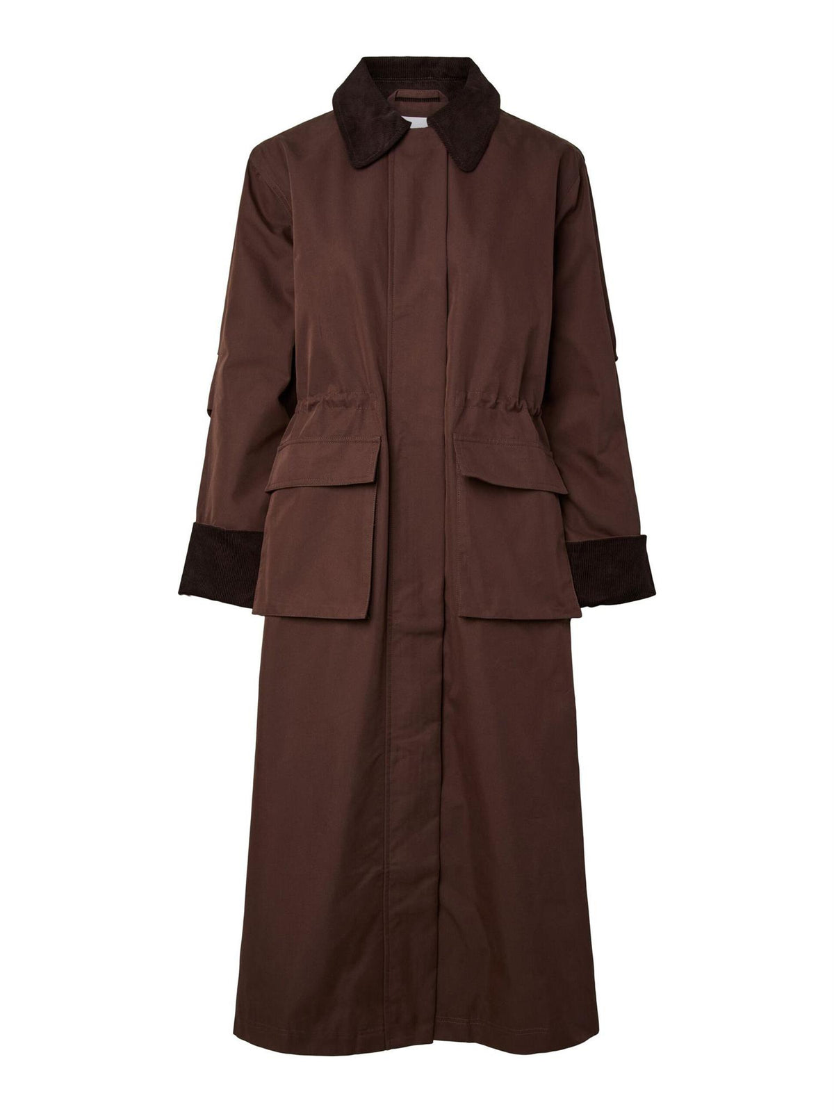 Yasanca LS Parka Coat-coffee