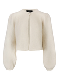 Amelia chunky cardigan-bright white