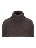 Sylvia chunky neck-dark brown