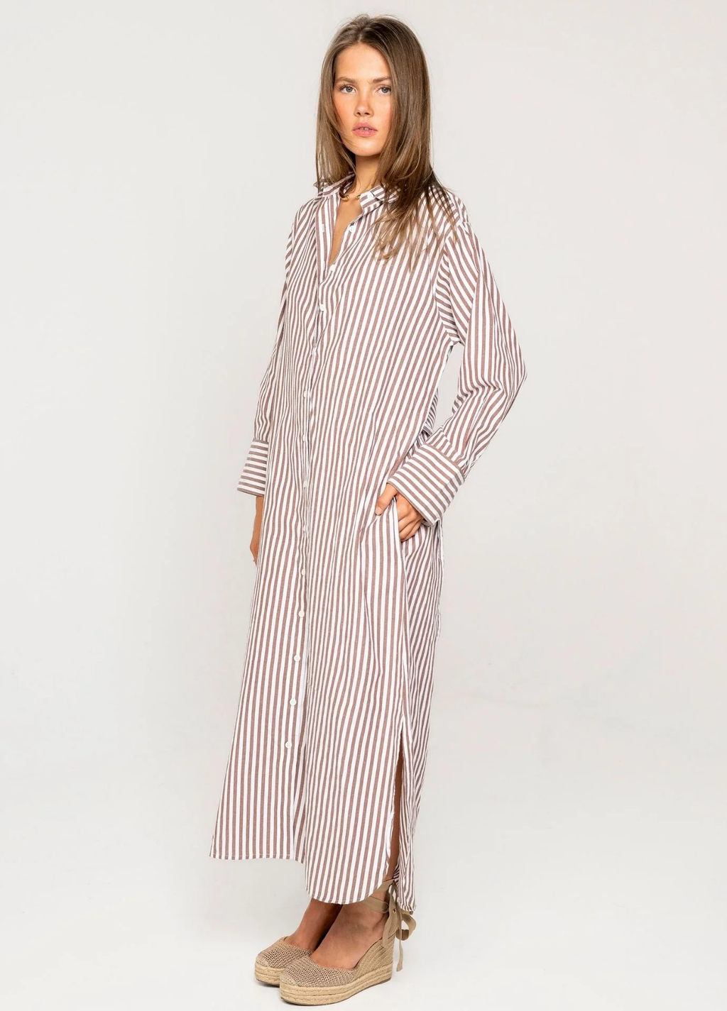 Farah dress-cinnamon