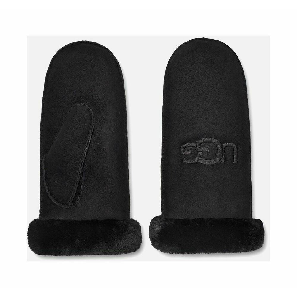 W Logo Mitten-black