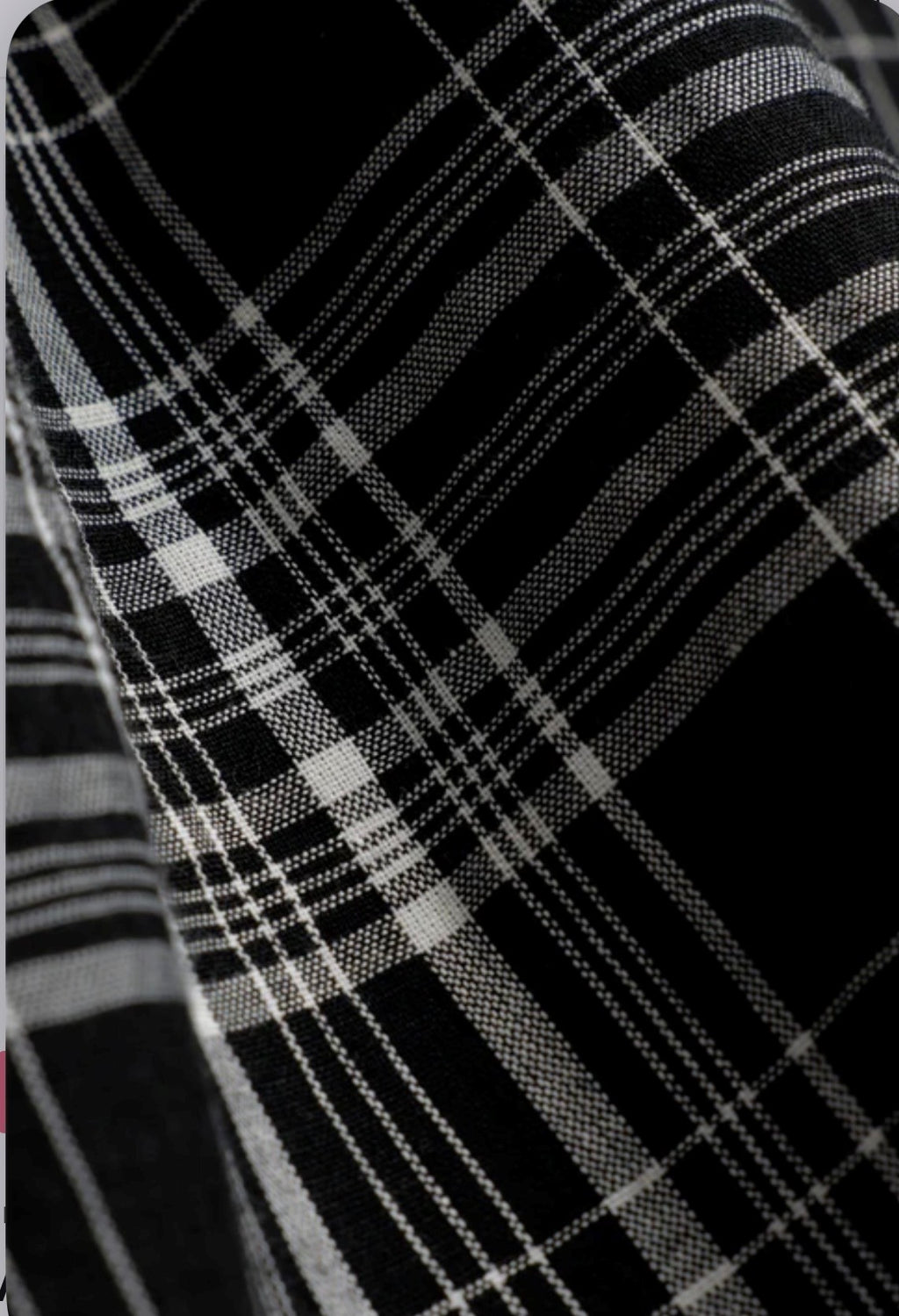 Atari shirt-black check