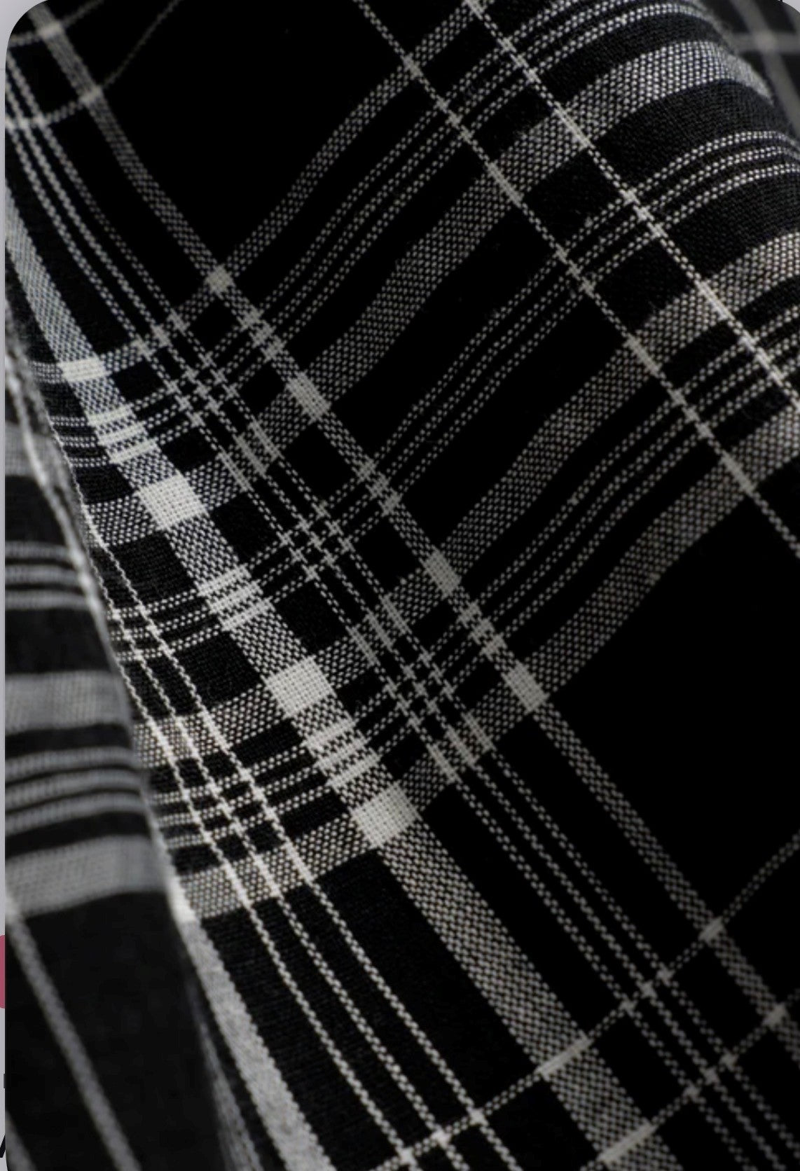 Atari shirt-black check