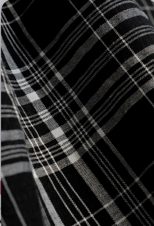 Atari shirt-black check