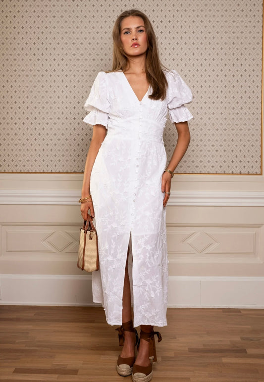 Andrea Dress-Antique white
