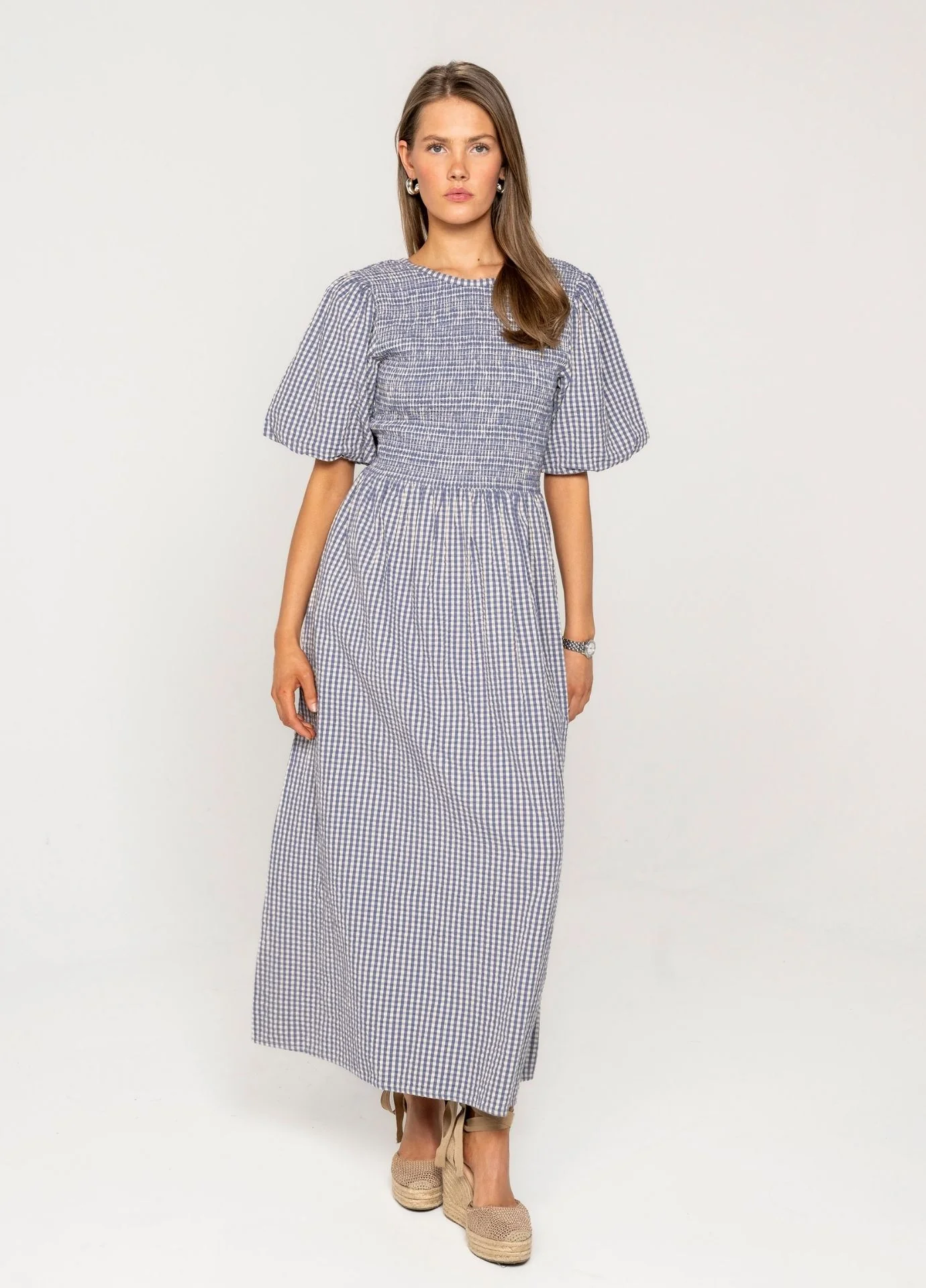 Rani Dress -misty blue