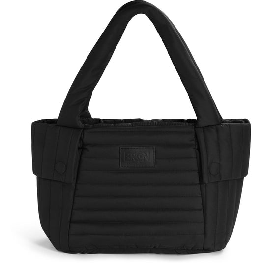 Puffed city bag-new black