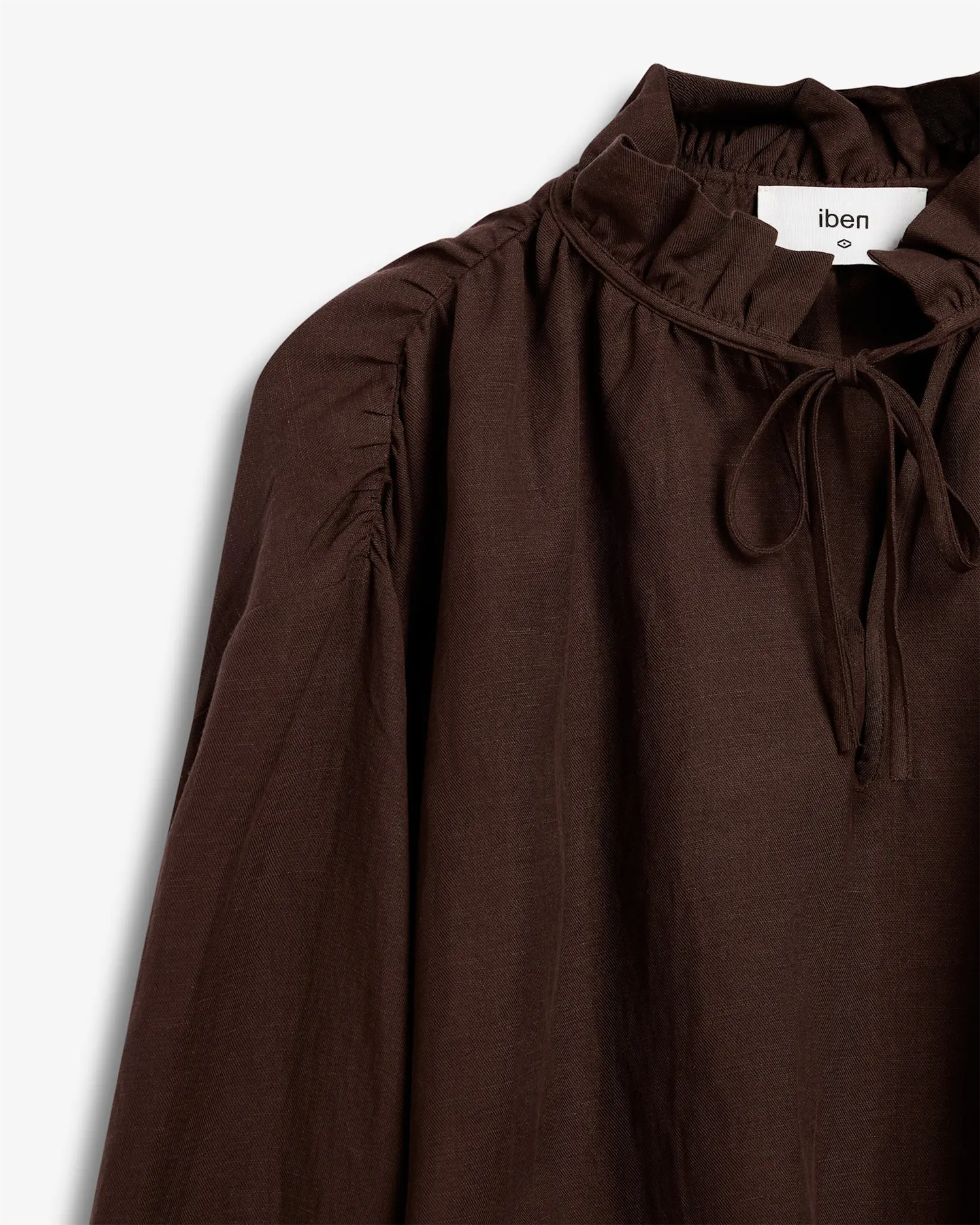 Brooke blouse-cocoa brown