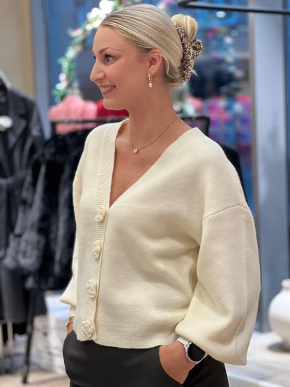 ViRadia L/S Rose Cardigan-birch