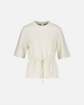 YASHellis Ss Knit Pullover-star white