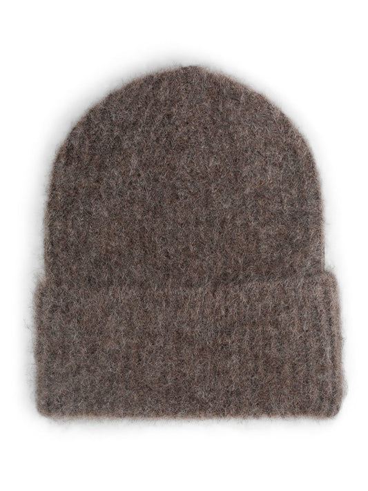 Silje chunky hat- brown