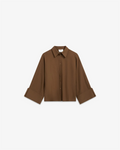 Atari shirt-chestnut linen