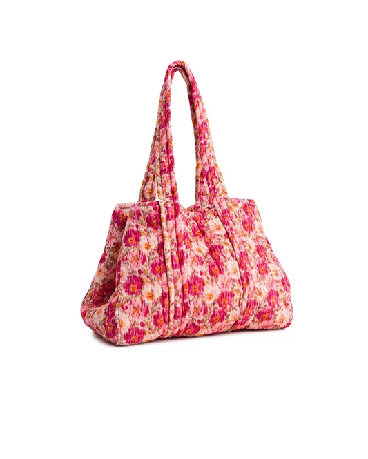 Tote Bag Velvet - brushed blossom