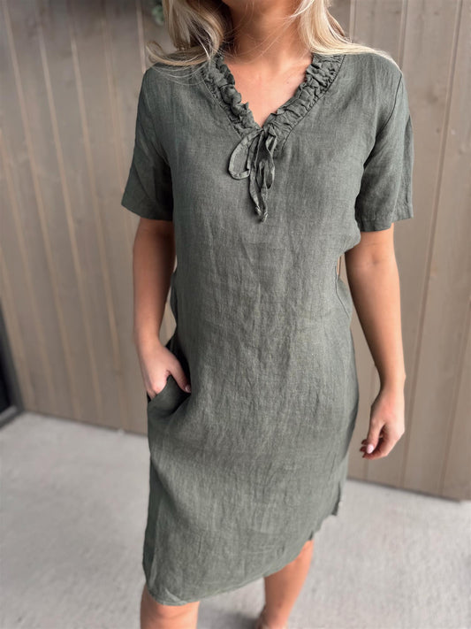Clara Dress-army