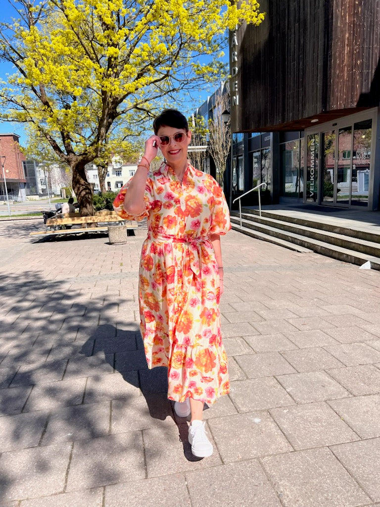 ViAlinia SOL 2/4 Midi shirt dress