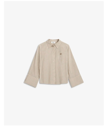 Atari shirt-oat stripe