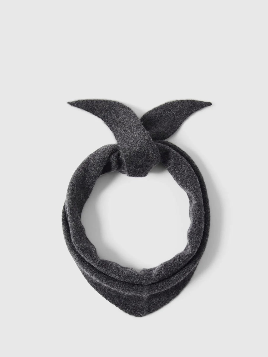 SLFMaria Narrow Cashmere Scarf-dark grey