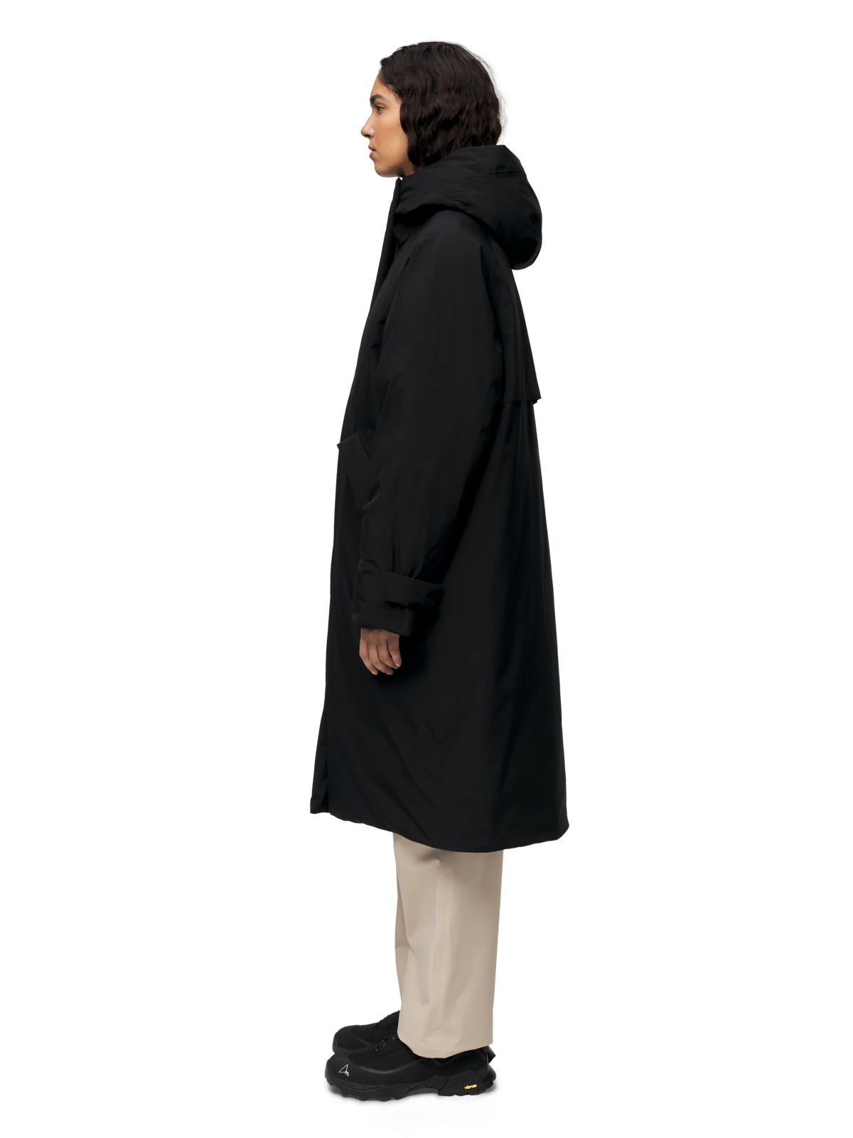Røros down coat - black