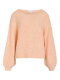 ViMarley L/S Knit Pullover-peach pearl