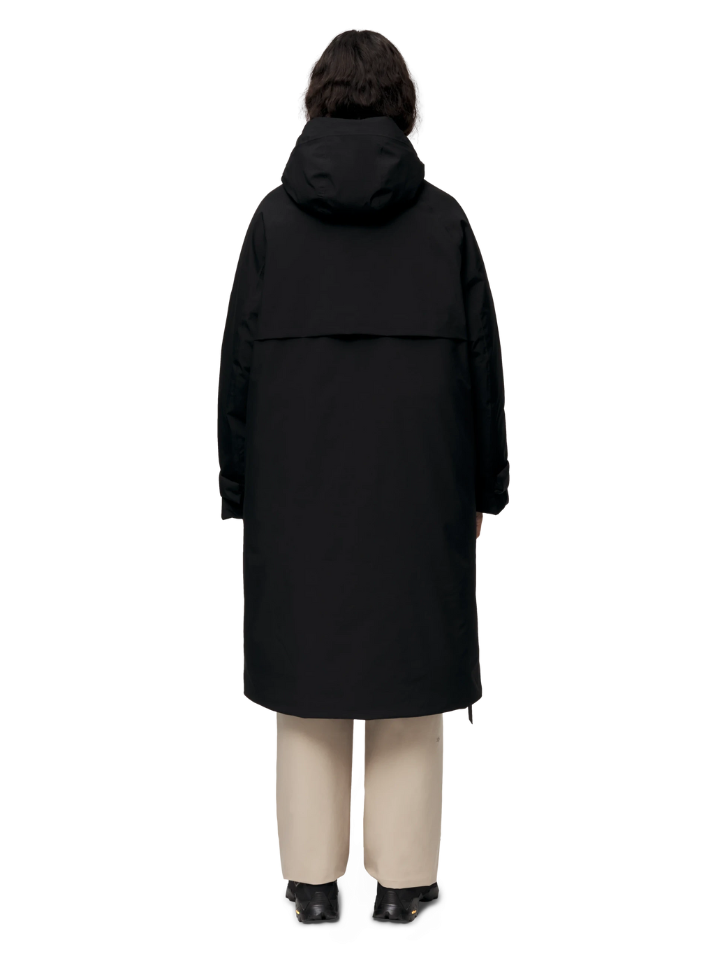 Røros down coat - black