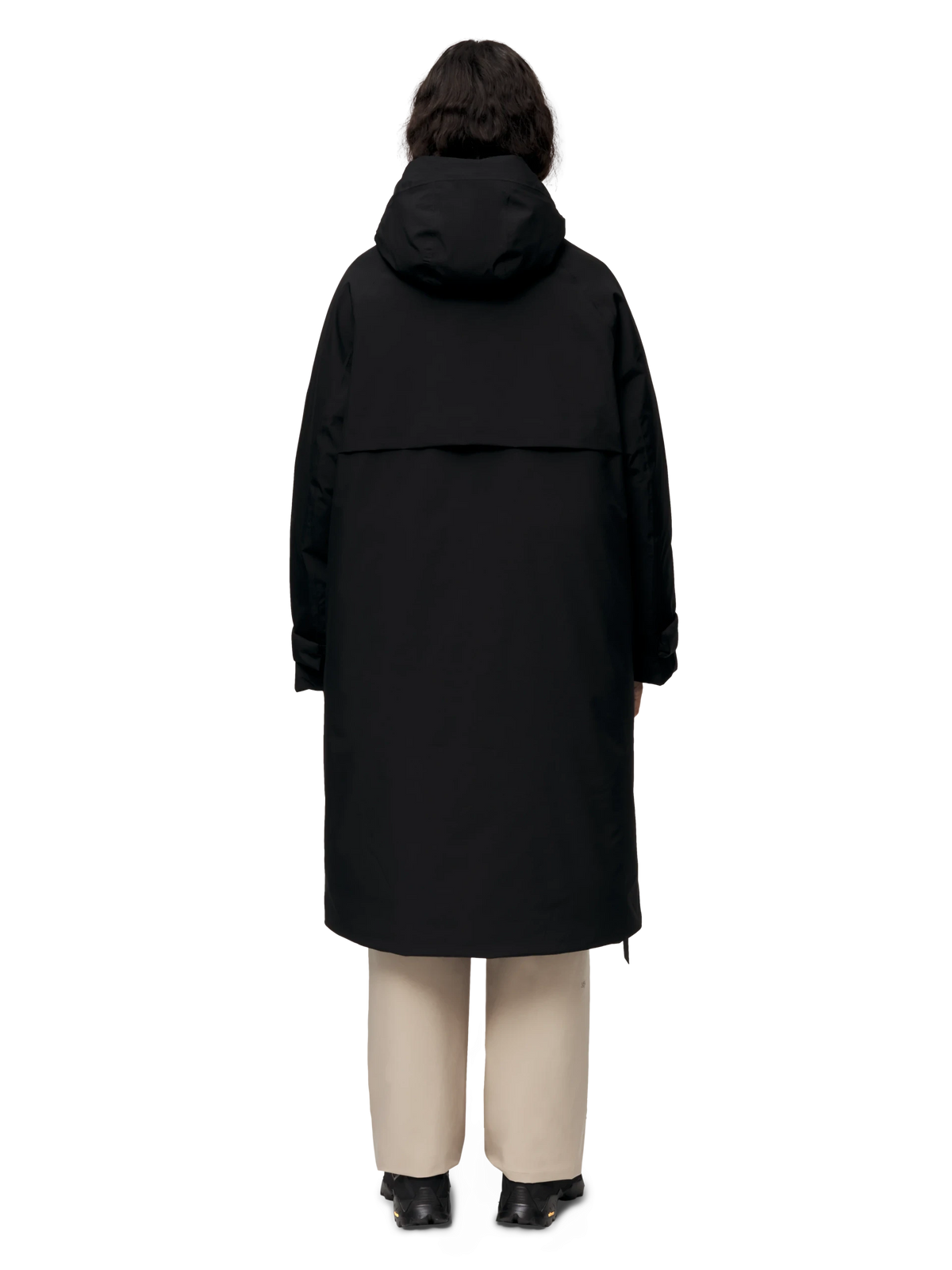 Røros down coat - black