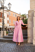 Fabienne dress-La rosa
