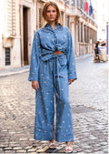 Elida Pant - denim fiore