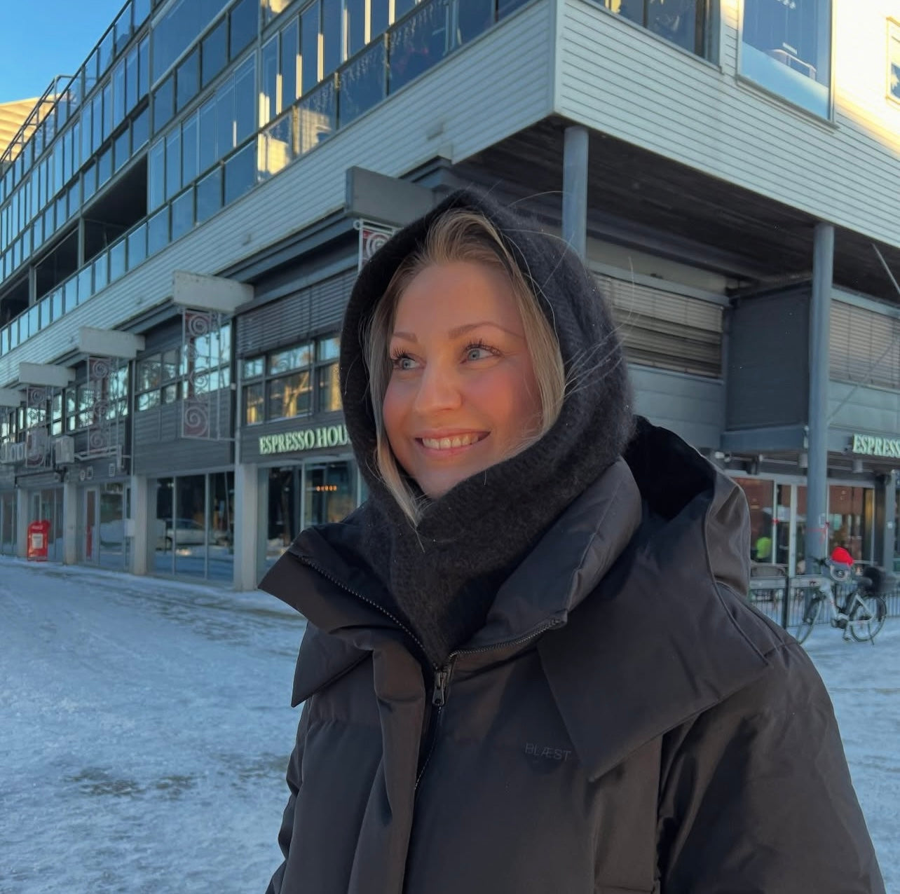 Kajsa Chunky Balaclava-black