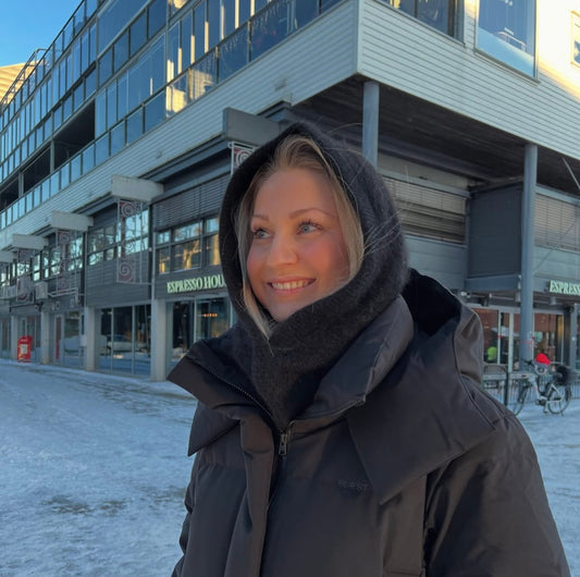 Kajsa Chunky Balaclava-black