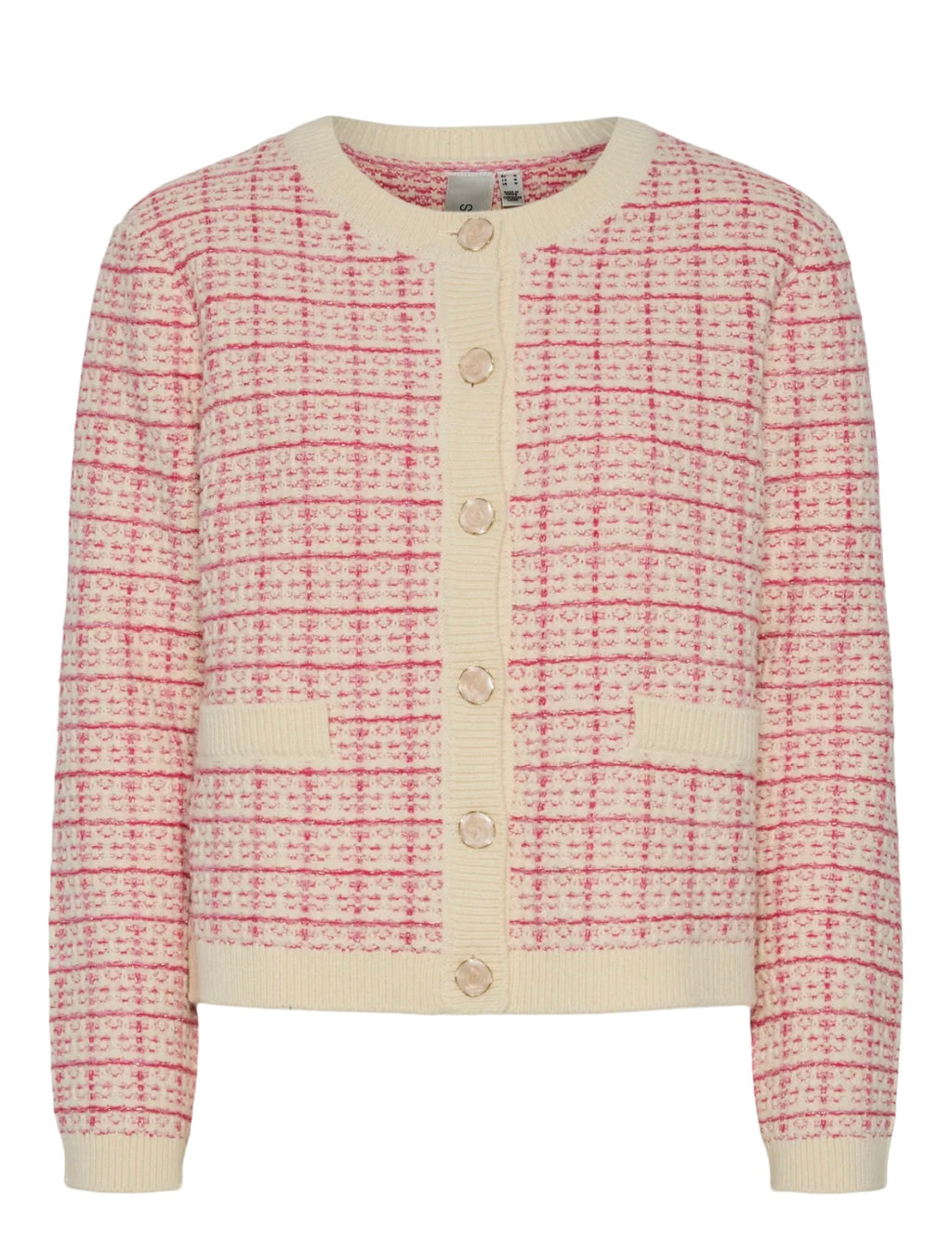 YasLivia Ls Short knit cardigan- var