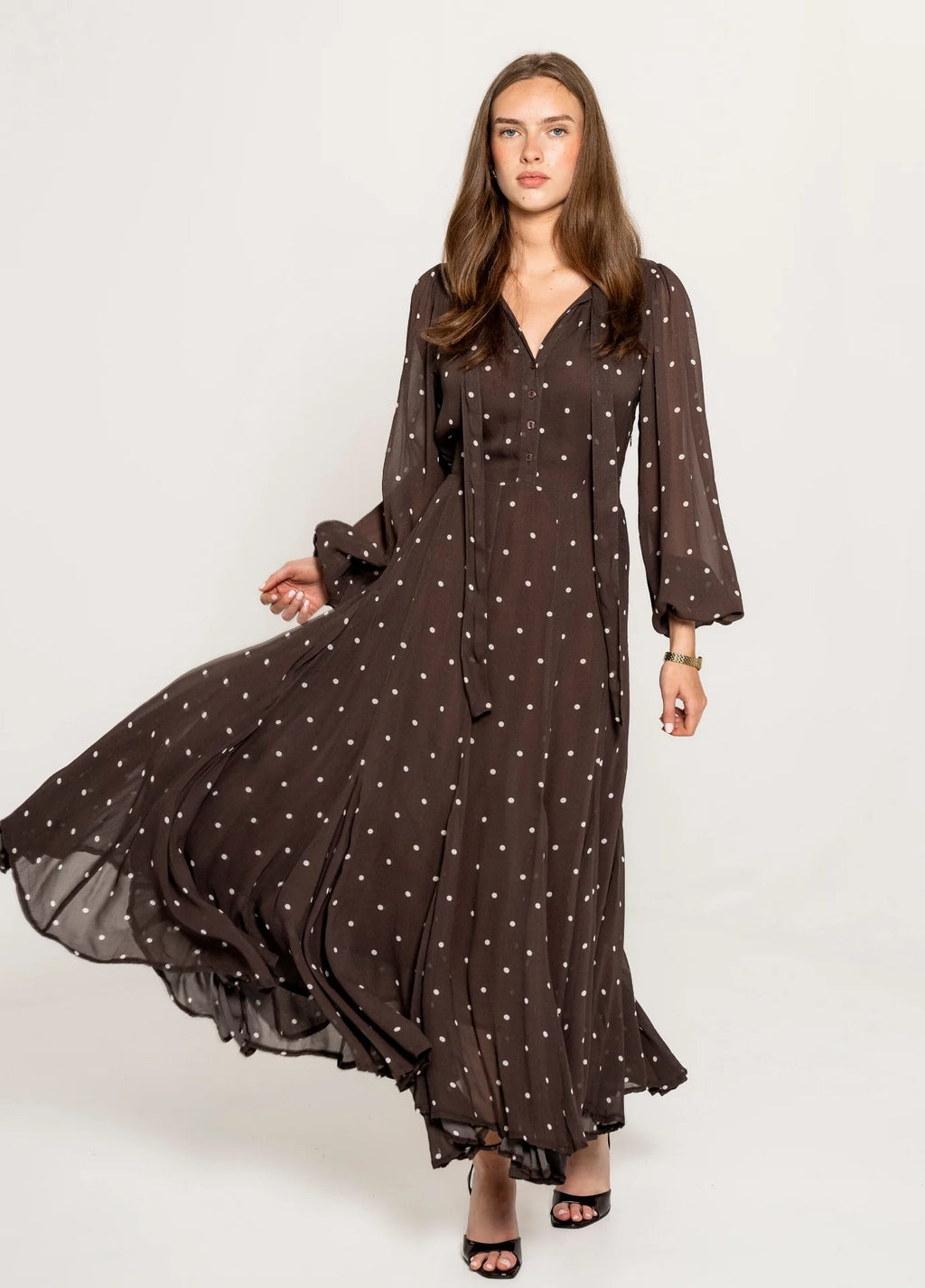 Daniella dress french dots