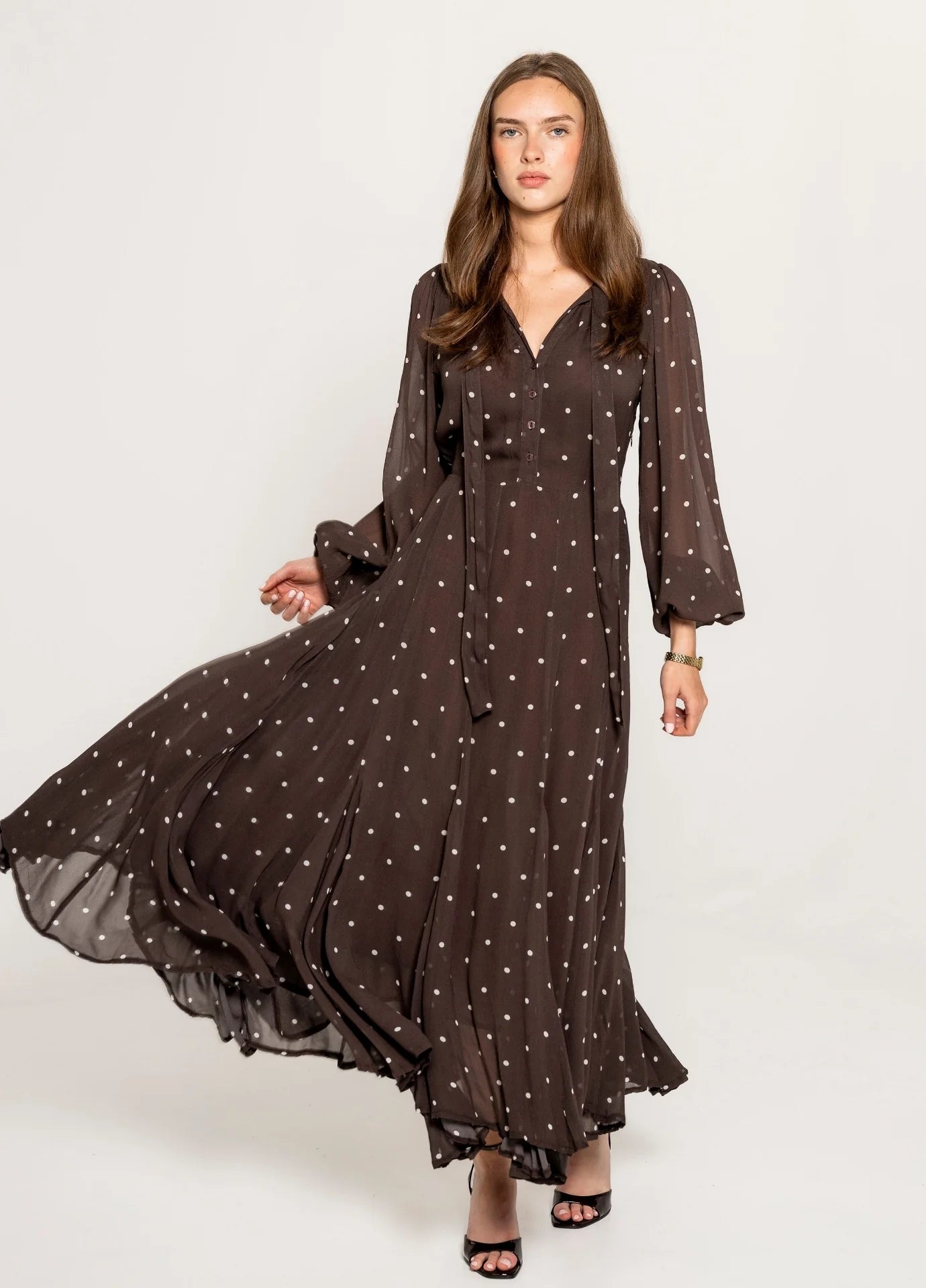 Daniella dress french dots