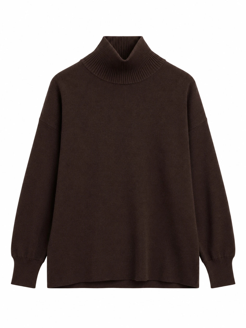 Fernanda Merino sweater-dark brown