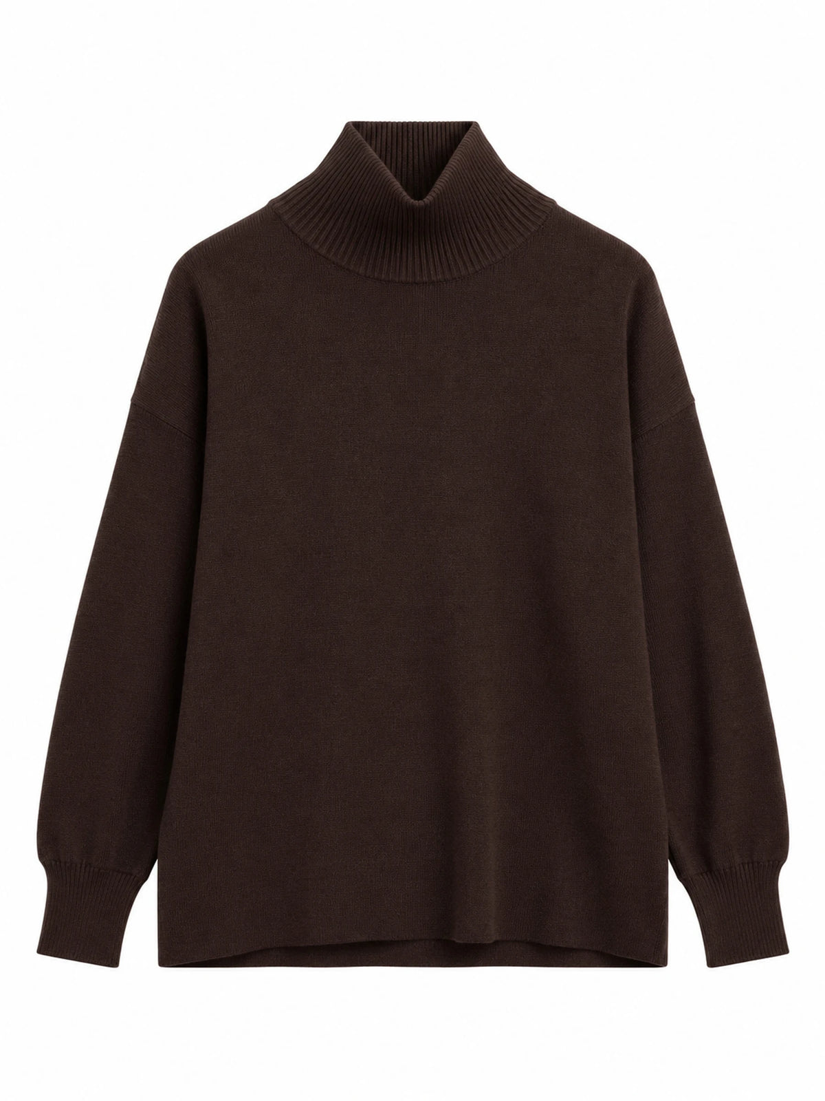 Fernanda Merino sweater-dark brown