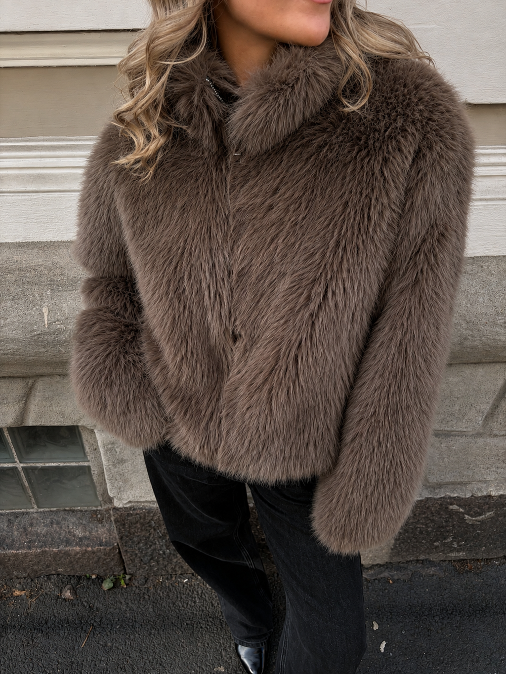 ViMelta L/S Short Jacket-falcon