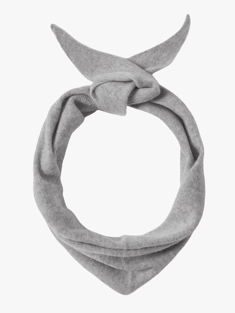 SLFMaria Narrow Cashmere Scarf-light grey