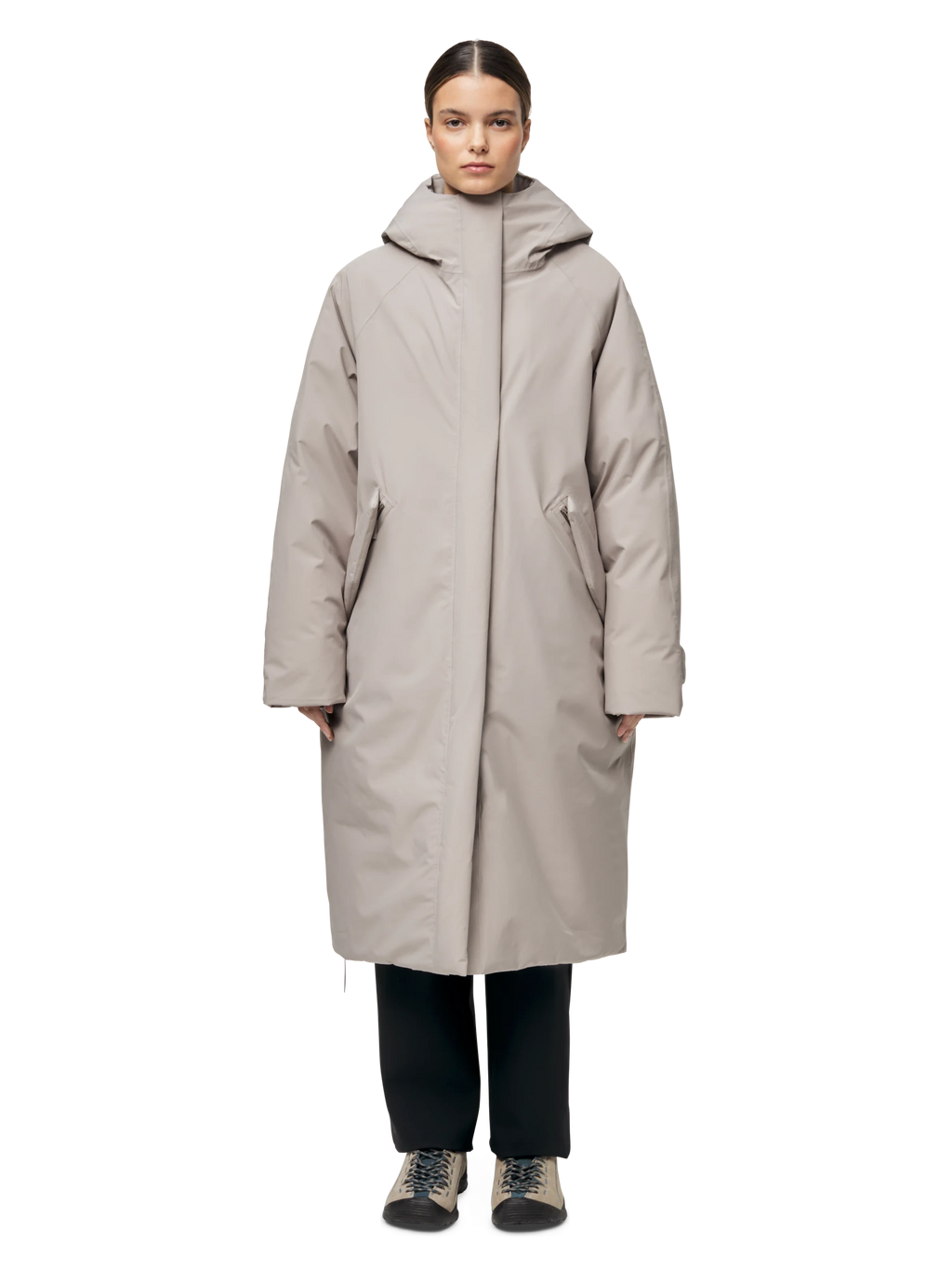 Røros down coat - low tide