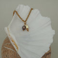 Rolo charm mocha bracelet