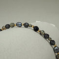 Frosting noir bracelet