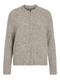 ViMarley L/S Zip Cardigan-natural melange